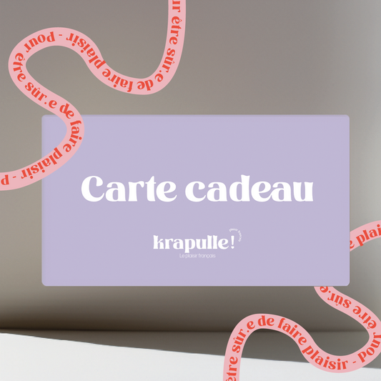 Carte Cadeau Krapulle