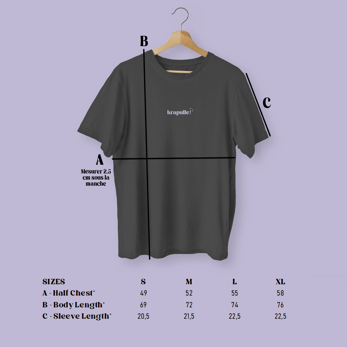 T-shirt Krapulle La Licorne