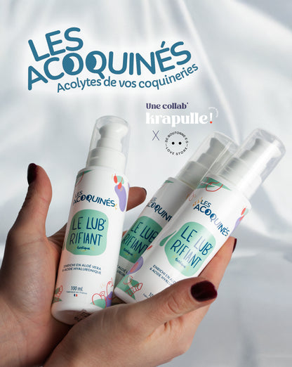 Lubrifiant'astique spécial sextoy 100ml - Les Acoquinés